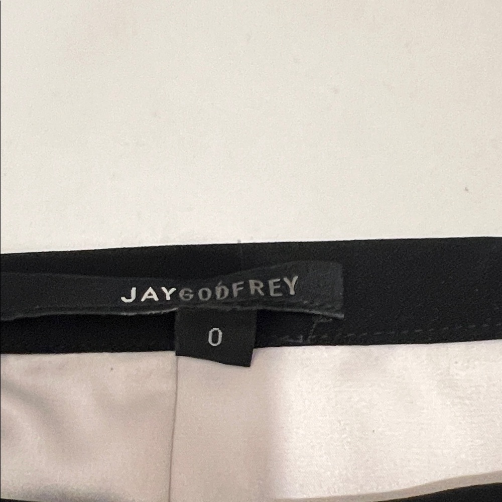 JAY GODFREY Black and White Mini Skirt - Picture 2 of 6